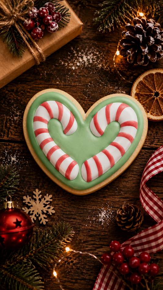 CANDY CANE HEART