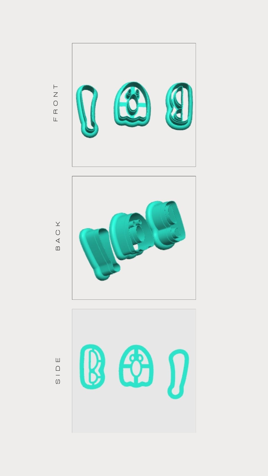 BOO! (set 3 cutter)
