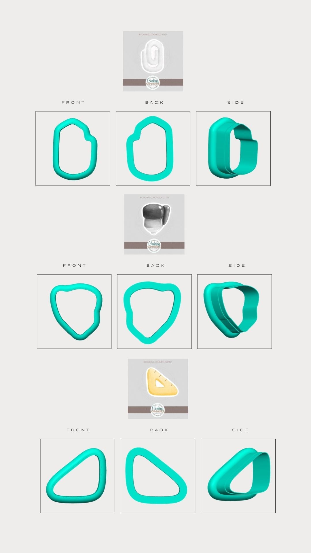 BACK TO SCHOOL Set 3 cutter