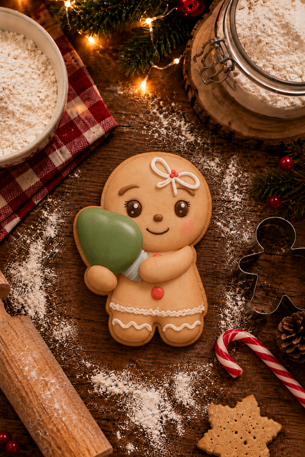 GINGERBREAD-GIRL LIGHT