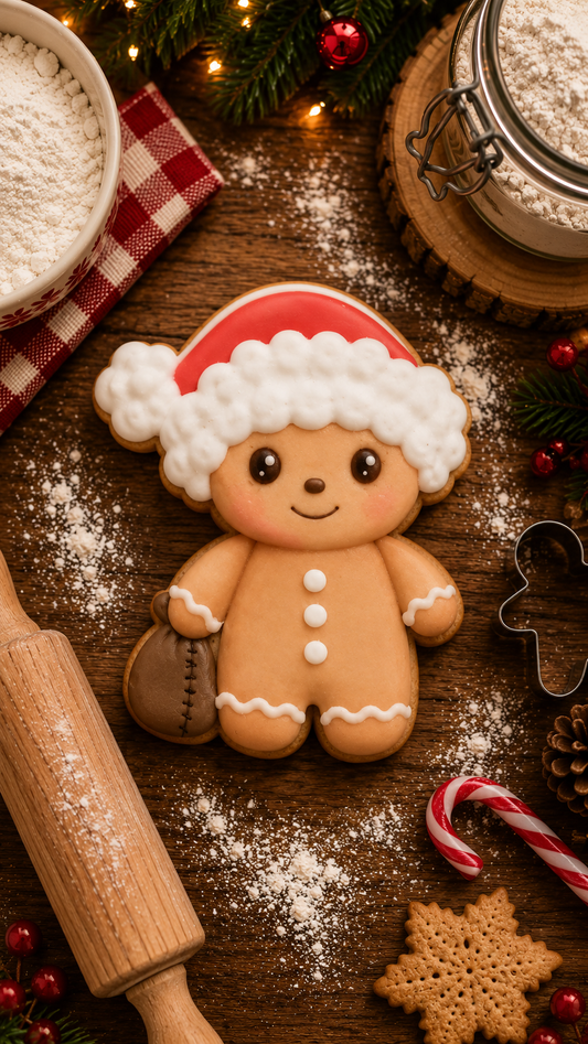 THE GINGERBREAD SANTA CLAUS