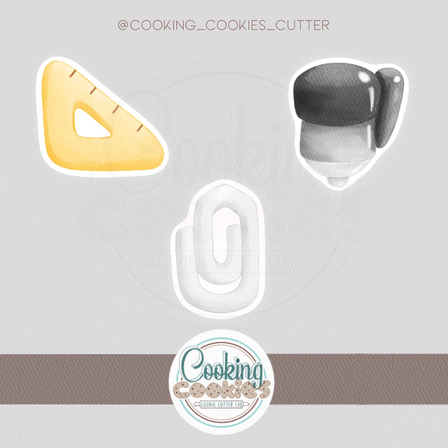 BACK TO SCHOOL Set 3 cutter