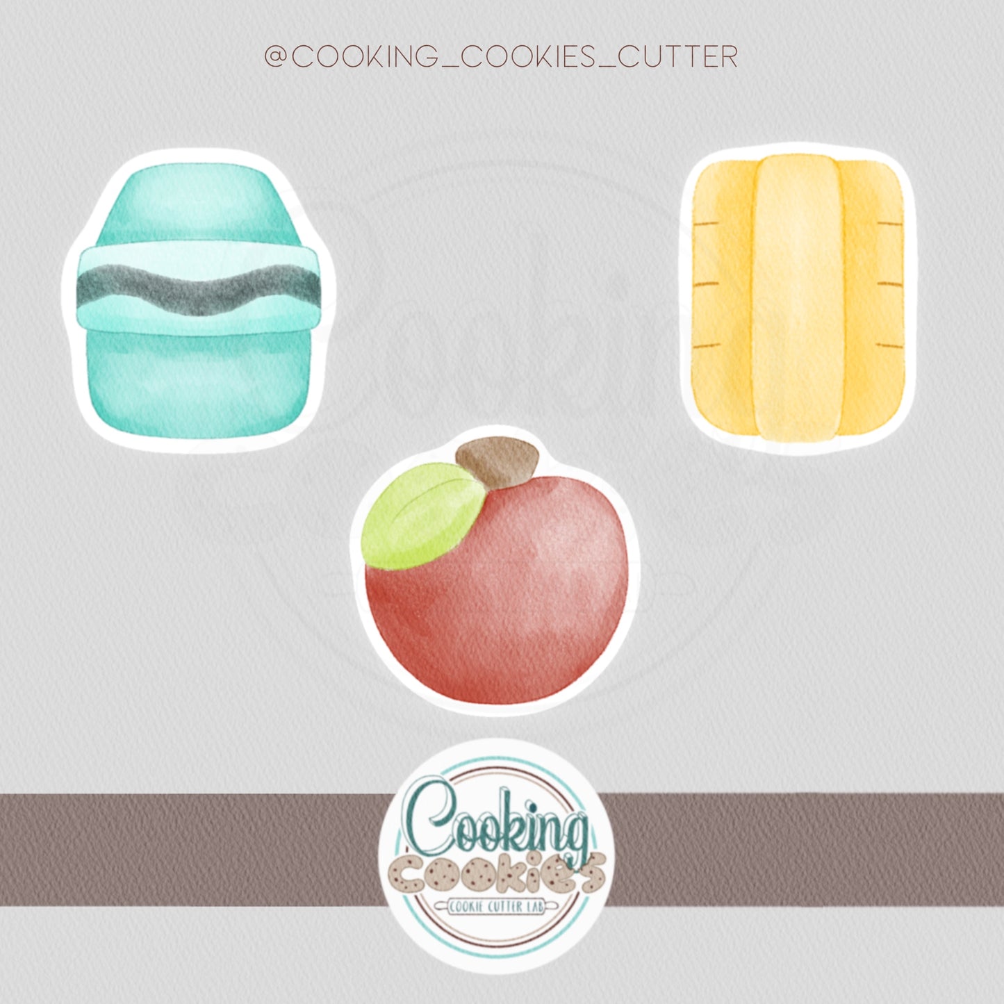 BACK TO SCHOOL Set 3 cutter