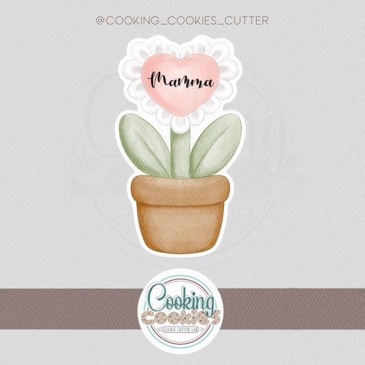 HEART BLOOM (set 3 cutter)